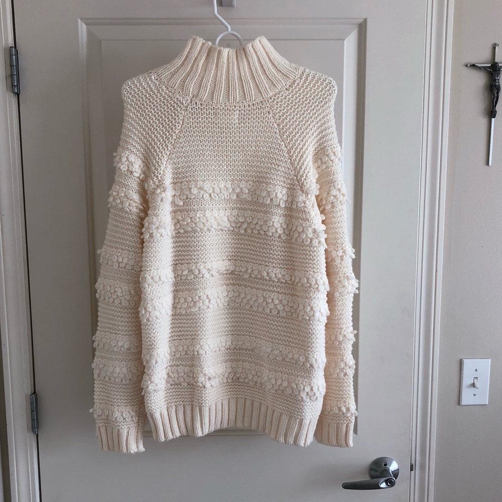 Lou & Grey Ivory oversized sweater